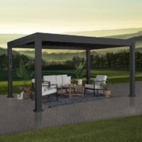 Backyard Discovery Trenton Steel Pergola 3m x 4.3m x 2.3m - Image 2