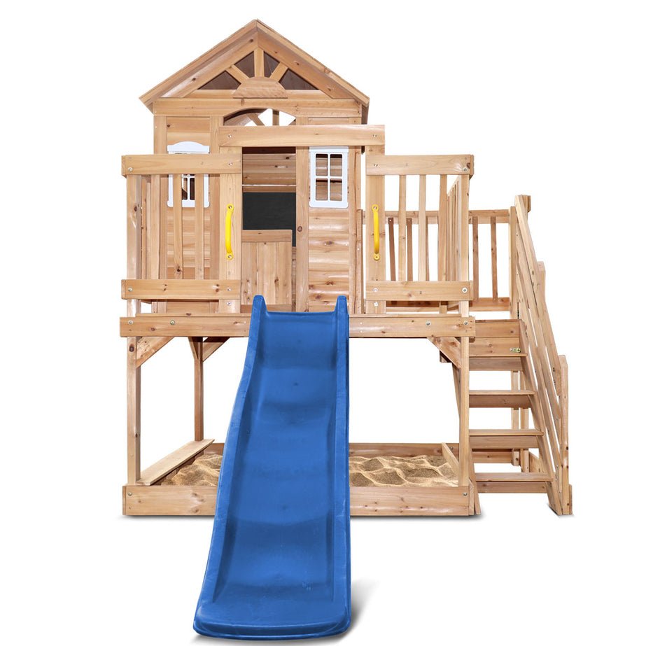 Lifespan Kids Silverton Cubby House with 1.8m Slide